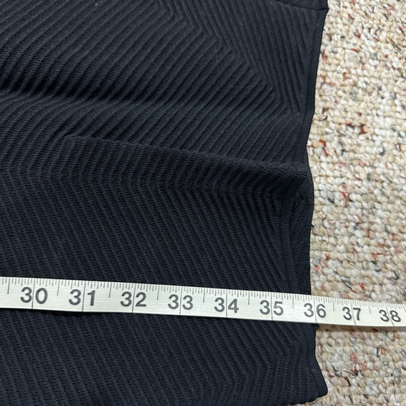 Torn By Ronny Kobo Black Knit Ribbed Dress Sz small - Picture 5 of 5